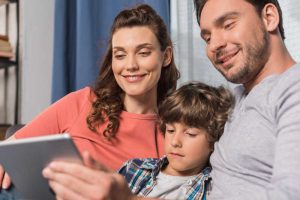 self storage insurance being signed on tablet